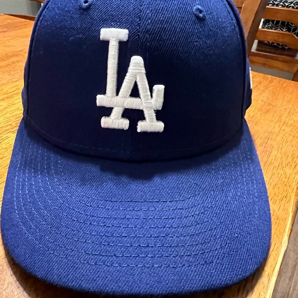 NWO stickers Dodgers Dad Fitted Hat 7 1/8 - Picture 1 of 4